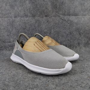 London Fog Shoes Womens 8 Slip On Sneakers Casual Comfort Active Lifestyle Grey